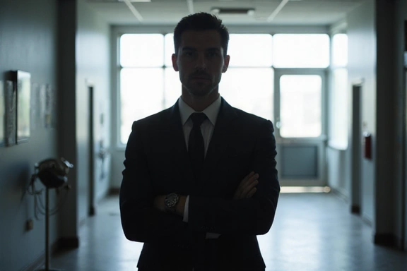 Portrait d'un professionnel anonyme